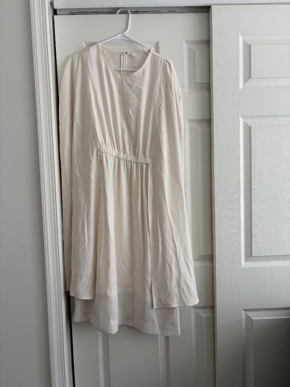 Co cream cape dress